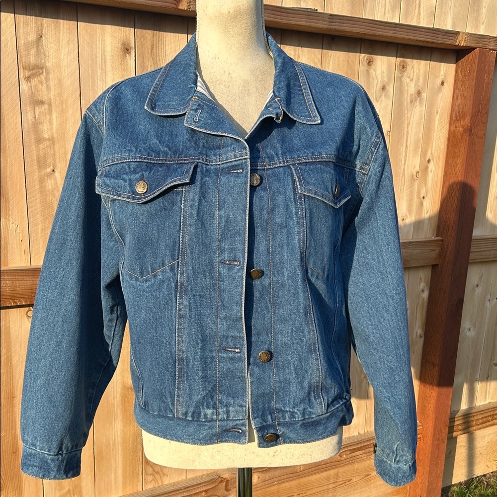 Vintage Weathered Blues Denim Jacket